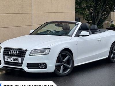 used Audi A5 Cabriolet (2010/10)2.0T FSI S Line (Start Stop) 2d