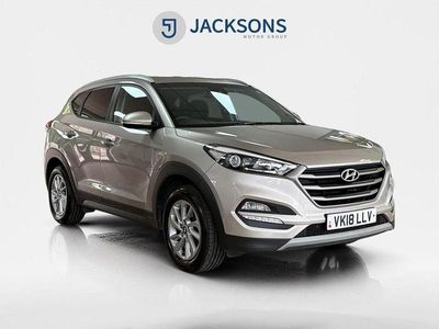 Used Hyundai Tucson SE 136 HP (100 kW) 2018 Beige SUV