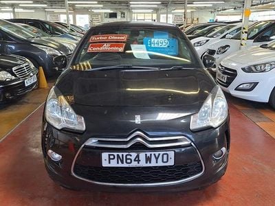 Used Citroën DS3 110 HP (80 kW) 2014 Black Hatchback