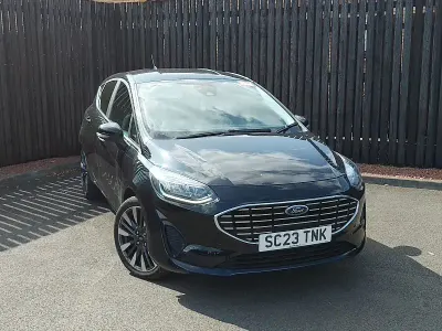 Used Ford Fiesta Titanium X 125 HP (91 kW) 2023 Black Hatchback