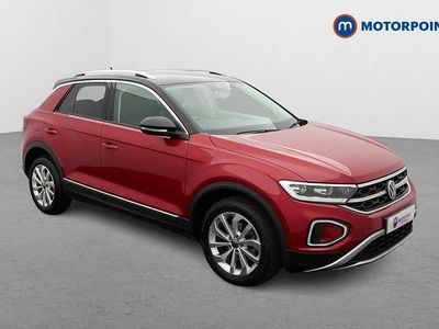 Red Used 2022 VW T-Roc Style SUV | £18,199 (Fair price)