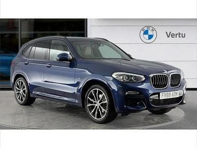 Used BMW X3 M Sport 190 HP (139 kW) 2018 Blue SUV