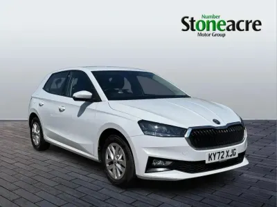 Used Skoda Fabia Comfort 95 HP (69 kW) 2022 White Hatchback