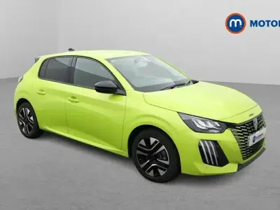 Used Peugeot 208 Allure 102 HP (75 kW) 2025 Yellow Hatchback