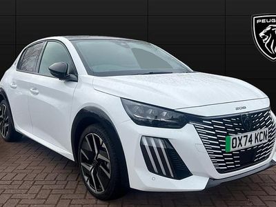 Used Peugeot e-208 GTi 114 kW (156 HP) 2024 White Hatchback