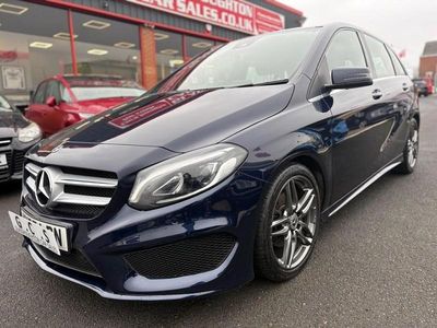Blue Used 2017 Mercedes B200 AMG Line Premium Plus MPV | £11,990 (Fair price)