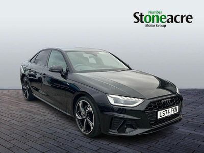Used Audi A4 Black Edition 204 HP (150 kW) 2024 Black Sedan