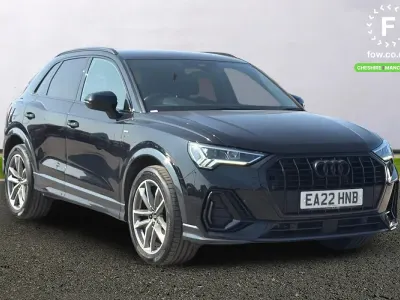 Used Audi Q3 Black Edition 150 HP (110 kW) 2021 Black SUV