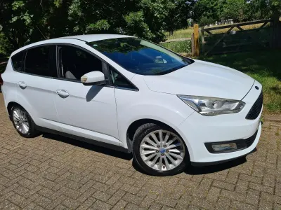 Used Ford C-MAX Titanium 120 HP (88 kW) 2016 White MPV
