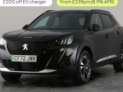 Used Peugeot e-2008 GT 100 kW (136 HP) 2023 Black SUV
