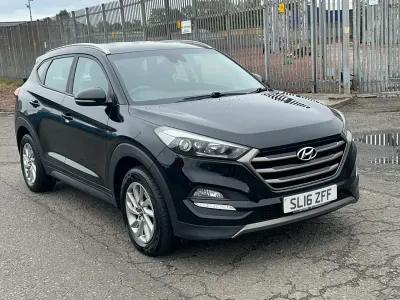Gebraucht Hyundai Tucson SE 116 PS (85 kW) 2016 Schwarz SUV