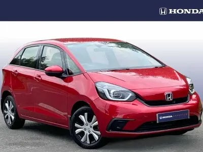 Used Honda Jazz Hybrid 109 HP (80 kW) 2021 Red Hatchback