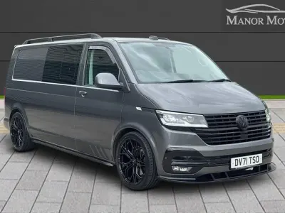 Begagnad VW Transporter Highline 2022 Grå Van