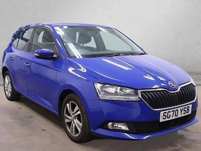 Used Skoda Fabia SE 60 HP (44 kW) 2020 Blue Hatchback