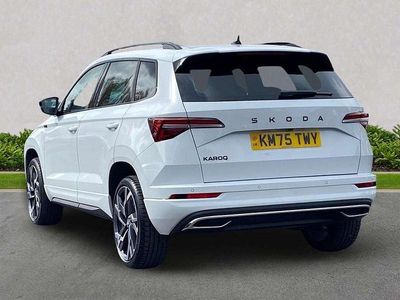 New Skoda Karoq SportLine 150 HP (110 kW) 2025 White SUV
