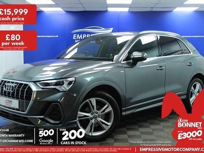 Used Audi Q3 S-Line 150 HP (110 kW) 2019 Grey SUV