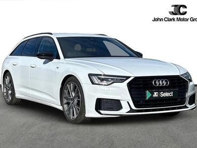 Used Audi A6 Black Edition 200 HP (147 kW) 2022 White Estate