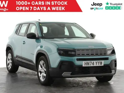 Begagnad Jeep Avenger Altitude 100 HK (73 kW) 2024 Blå SUV