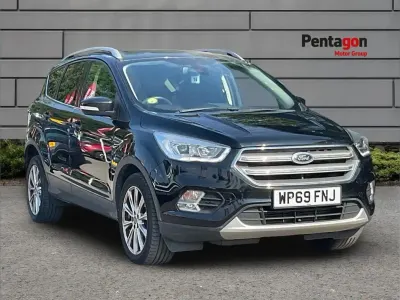 Used Ford Kuga Titanium 150 HP (110 kW) 2019 Black SUV