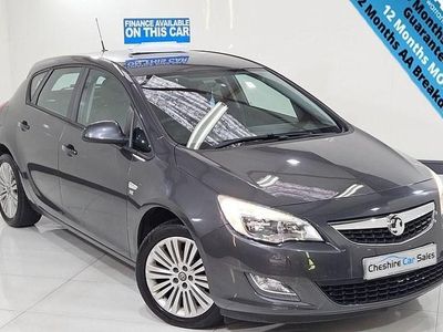 Used Vauxhall Astra Excite 100 HP (73 kW) 2011 Grey Hatchback