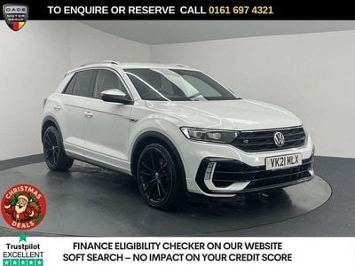 White Used 2021 VW T-Roc R SUV | £24,970 (Good price)
