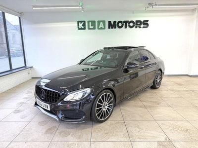 Used Mercedes C220 AMG Line Premium Plus 2016 Black Sedan