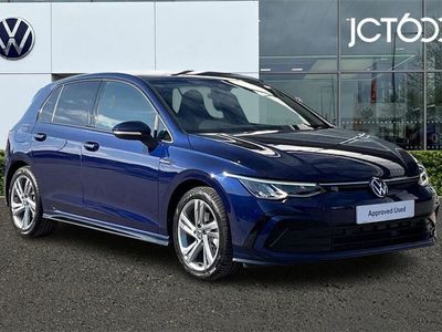 Used VW Golf VIII R-line 150 HP (110 kW) 2023 Blue Hatchback