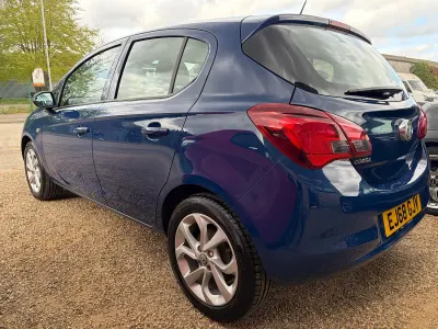 Second-hand Vauxhall Corsa 90 CP (66 kW) 2018 Albastru Hatchback