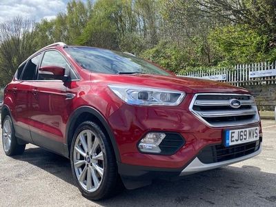 Used Ford Kuga Titanium X 150 HP (110 kW) 2019 Red SUV