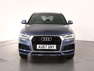 Begagnad Audi Q3 S-Line 2017 Blå SUV