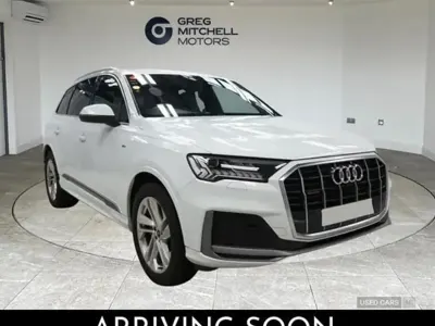 Used Audi Q7 S-Line 286 HP (210 kW) 2021 White SUV