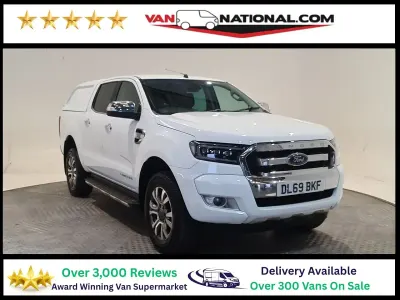 Used Ford Ranger Limited 200 HP (147 kW) 2019 White Pickup