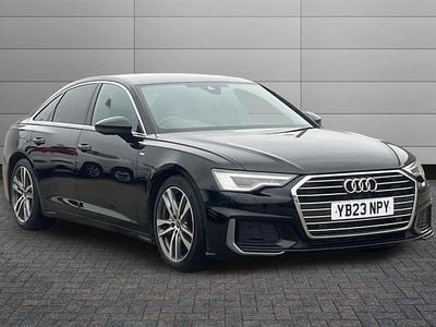 Brilliant black Used 2023 Audi A6 S-Line Sedan | £24,250 (Super price)