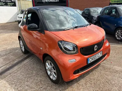 Used Smart ForTwo Coupé Passion 71 HP (52 kW) 2015 Orange Coupe
