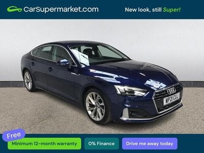 Begagnad Audi A5 Sport 2021 Blå Sportkupé