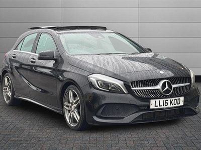 Black Used 2016 Mercedes A200 AMG Line Premium Plus Hatchback | £10,850 (Fair price)