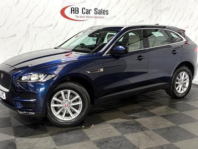 Begagnad Jaguar F-Pace Prestige 180 HK (132 kW) 2016 Blå SUV