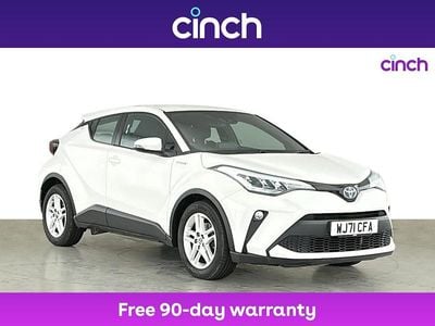 White Used 2021 Toyota C-HR SUV | £14,009 (Good price)