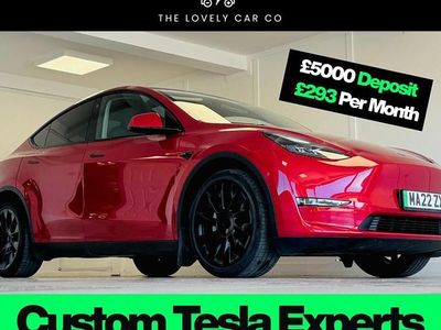 Usado Tesla Model Y Long Range AWD 378 kW (514 HP) 2022 Vermelho SUV