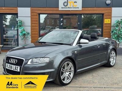 Grey Used 2008 Audi RS4 Performance Cabriolet | £13,999
