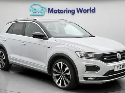 Used VW T-Roc R-line 150 HP (110 kW) 2021 Silver SUV