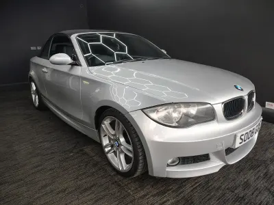 Used BMW 125 Cabriolet M Sport 2008 Silver Cabriolet