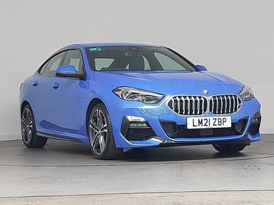 Used BMW 218 M Sport 136 HP (100 kW) 2021 Blue Sedan