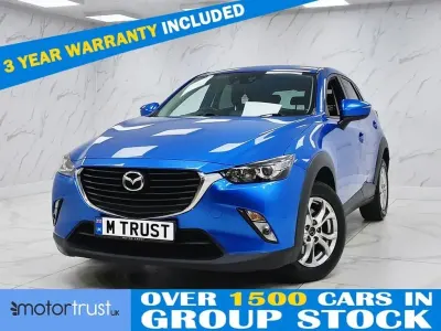 Begagnad Mazda CX-3 150 HK (110 kW) 2017 Blå SUV