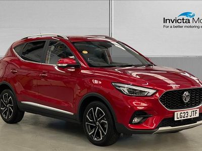 Used MG ZS Exclusive 106 HP (77 kW) 2023 Red SUV