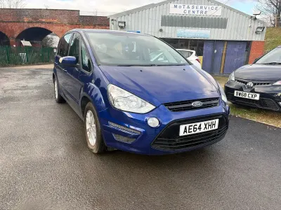 Used Ford S-MAX Zetec 140 HP (102 kW) 2014 Blue MPV