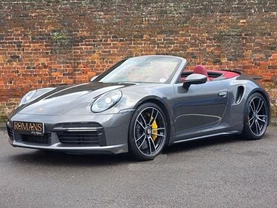 Grey Used 2022 Porsche 911 Turbo S Cabriolet Cabriolet | £144,995 (Fair price)