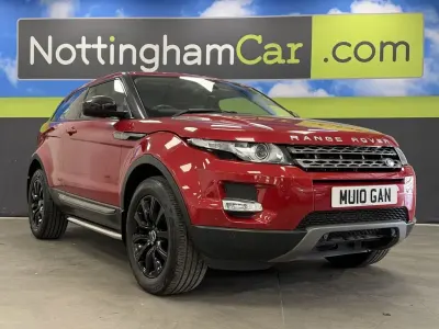 Used Land Rover Range Rover evoque Pure 190 HP (139 kW) 2015 Red Coupe