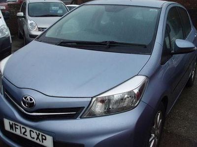 Used Toyota Yaris Multidrive S 101 HP (74 kW) 2012 Blue Hatchback