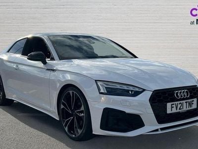 White Used 2021 Audi A5 Comfort Coupe | £20,881 (Fair price)